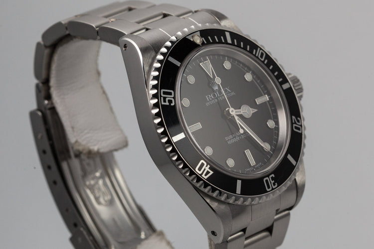 2000 Rolex Submariner 14060
