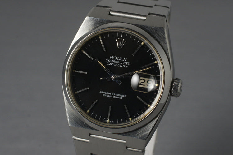 1980 Rolex OysterQuartz Datejust Ref: 17000