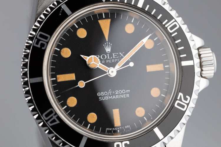 1979 Rolex Submariner 5513 with MK I Maxi Dial