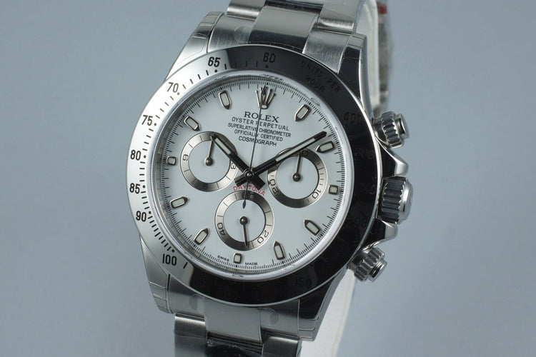 2015 Rolex Daytona 116520 with Box and Papers MINT with Stickers