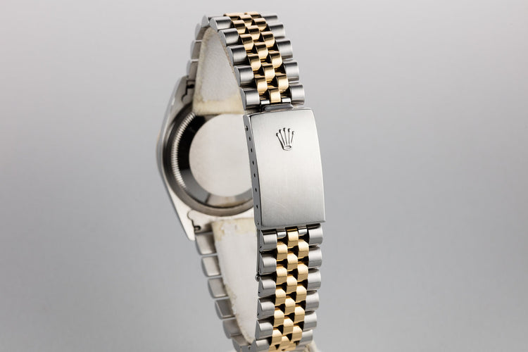 2002 Rolex Two-Tone DateJust 16233 Silver Dial