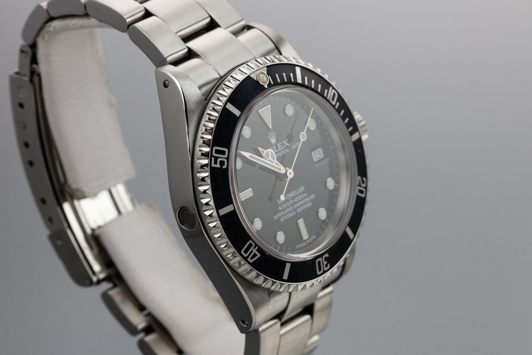 1986 Rolex Sea-Dweller 16660 with Service Dial