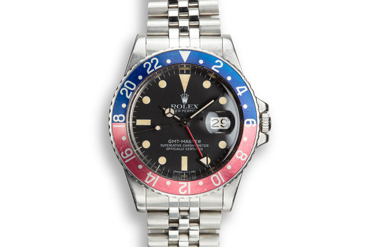1981 Rolex GMT-Master 16750 "Pepsi"