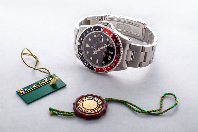 1998 Rolex GMT II 16710 with Coke Insert