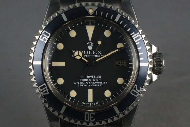 1982 Rolex Sea Dweller 1665 Mark 1 Complete
