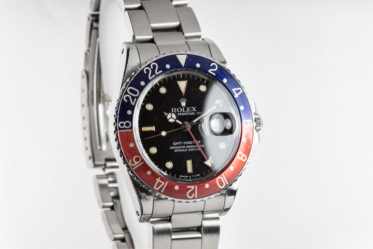1986 Rolex GMT-Master 16750 "Pepsi"