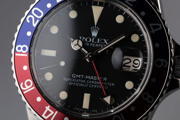 1981 Rolex GMT-Master 16750 "Pepsi"