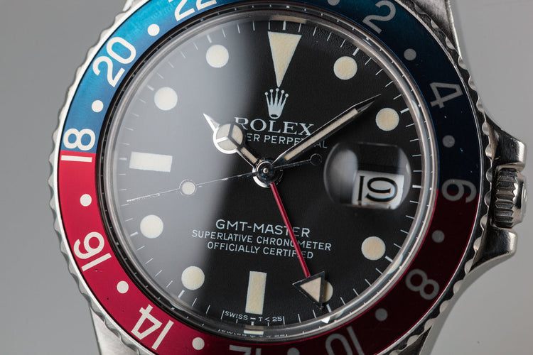 1981 Rolex GMT-Master 16750