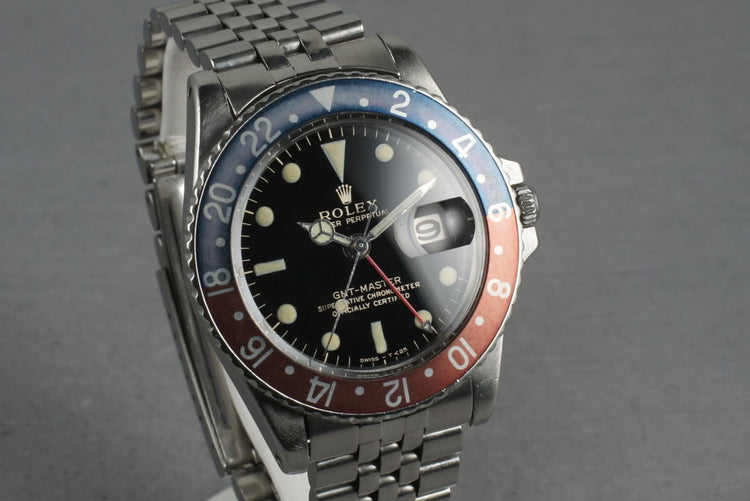 Rolex GMT 1675 Gilt Dial