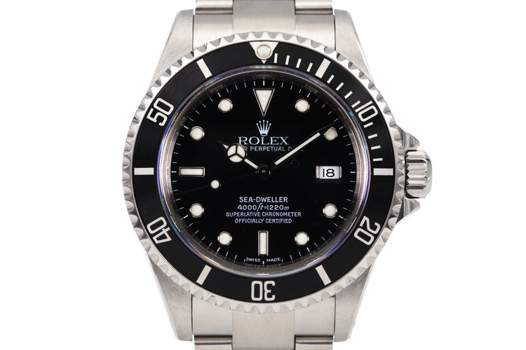 2000 Rolex Sea Dweller 16600