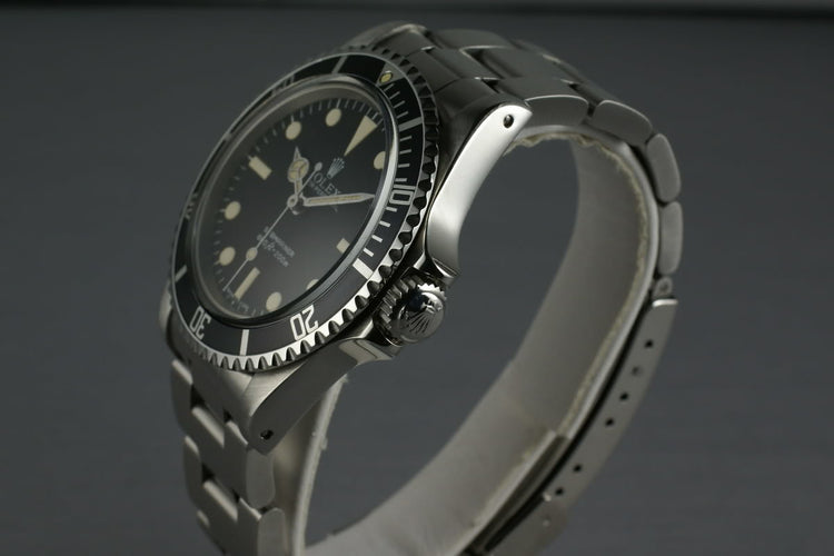 Rolex Submariner 5513 Mark 3 Maxi “Lollipop”