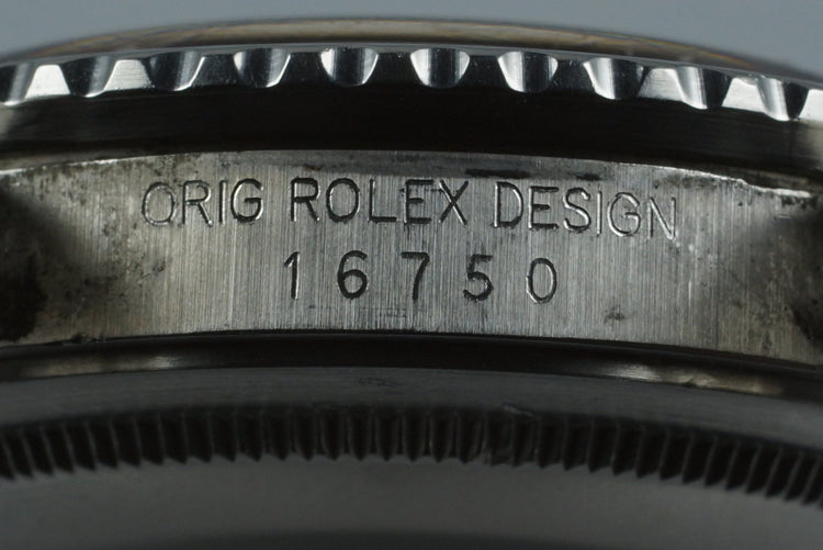 1985 Rolex GMT Master 16750