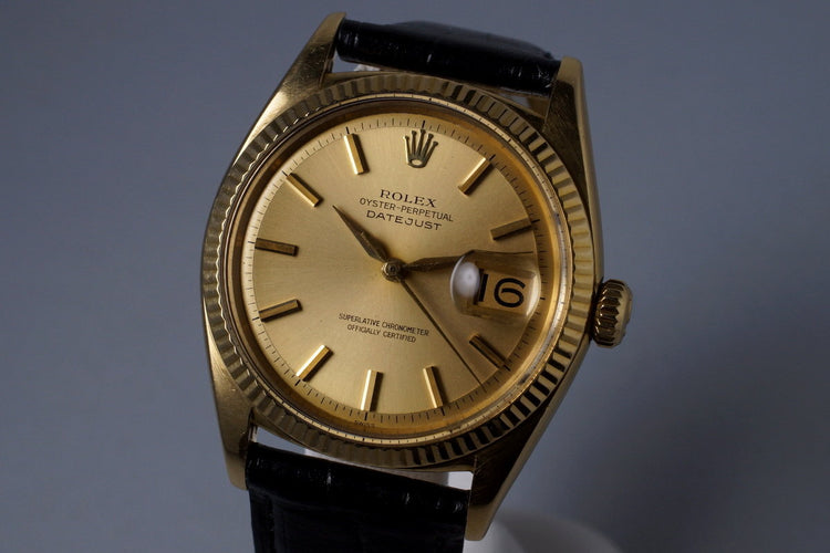 1962 YG Rolex DateJust 1601