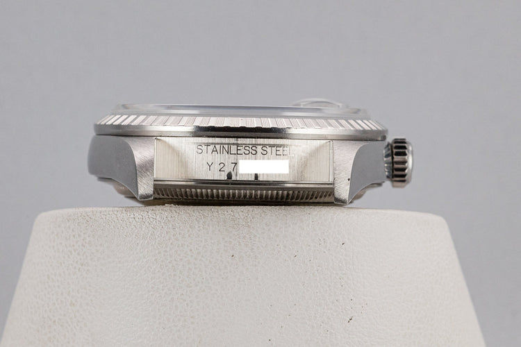 2002 Rolex DateJust 16220 No Lume White Roman Dial with Box and Papers