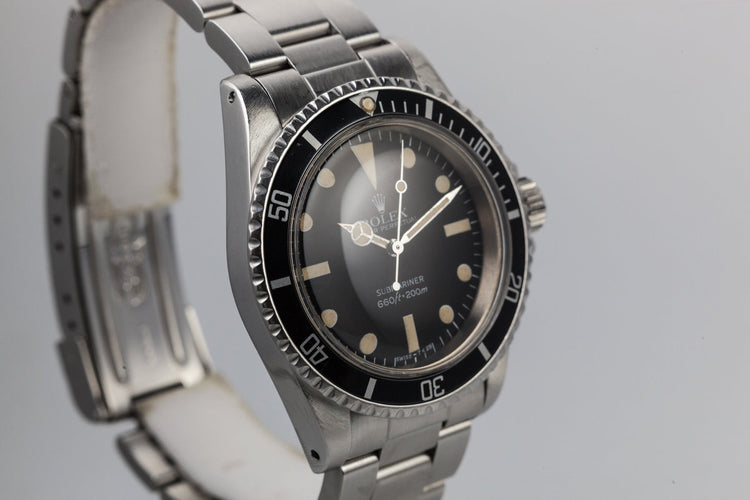 1981 Rolex Submariner 5513 with Maxi IV Dial