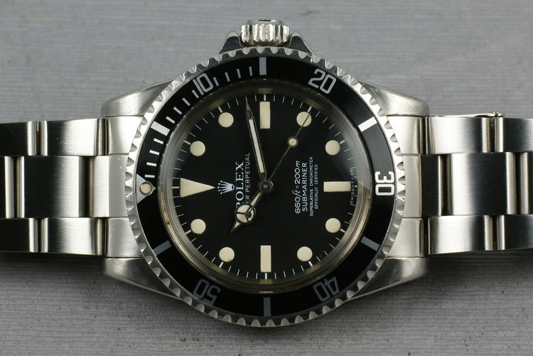 Rolex Submariner 5512 Mark 1 Maxi 4 line