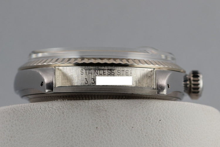 1972 Rolex DateJust 1601 with Silver Sigma Linen Dial