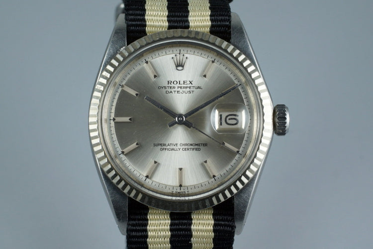 1969 Rolex DateJust 1601 Non Luminous Dial