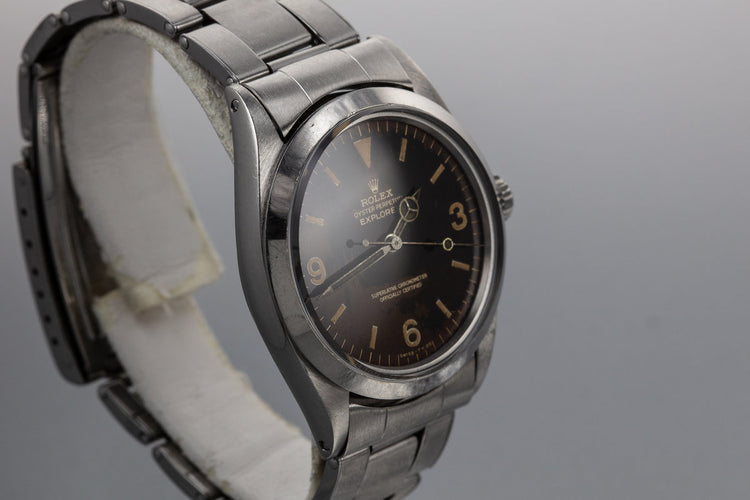 1966 Rolex Explorer I 1016 with Tropical Gilt Dial