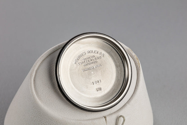 1972 Rolex DateJust 1601 Black "Confetti" dial with Papers