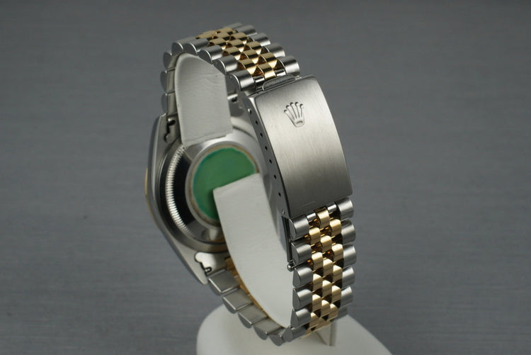 2000 Rolex 18K/SS DateJust 16233 with Box and Papers