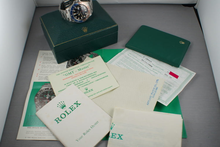 Rolex GMT 1675 Mark 1 with Double Punched Papers