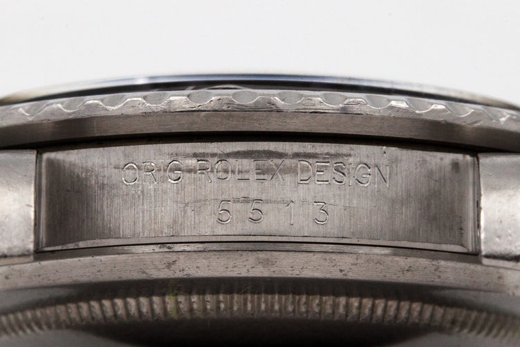 1984 Rolex Submariner 5513 Spider Dial