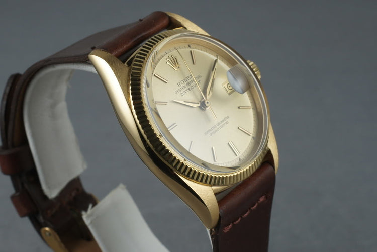 1957 Rolex Datejust 18K 6605