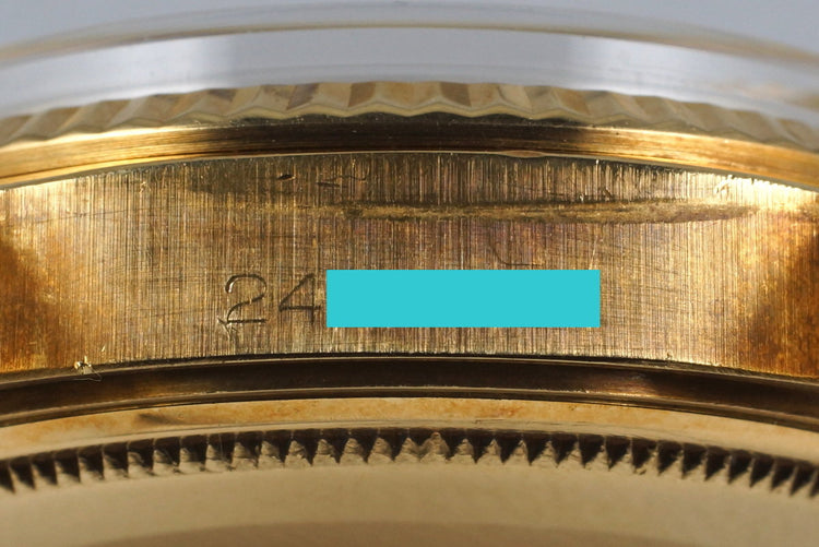1970 Rolex YG Day-Date 1803 ‘Wide Boy’ Dial