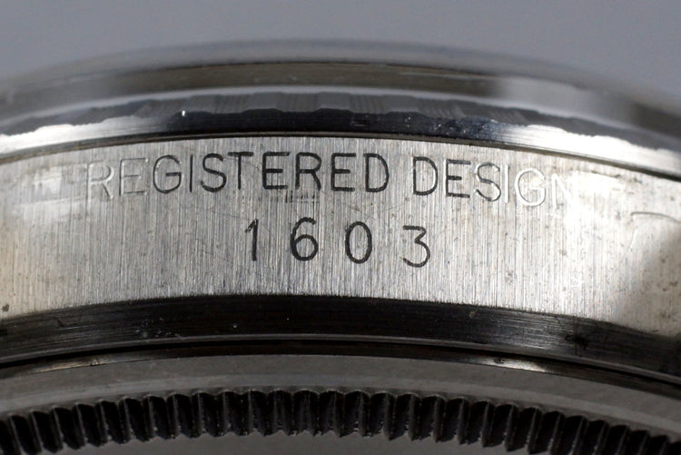 1972 Rolex DateJust 1603 Blue Dial with Box and Papers