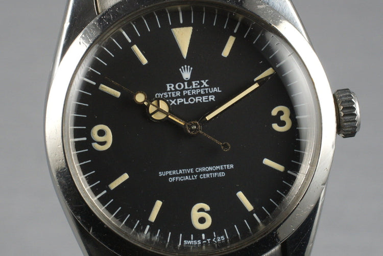 1963 Rolex Explorer 1 1016 with Box and Papers