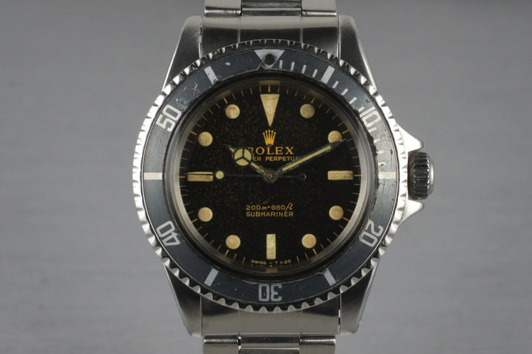 1964 Rolex Submariner 5513 Gilt Dial