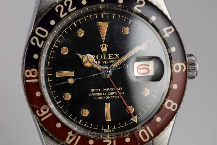 1958 Rolex GMT-Master 6542 Gilt Dial