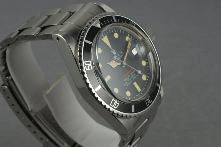 1972 Rolex Red Submariner 1680 Mark 4