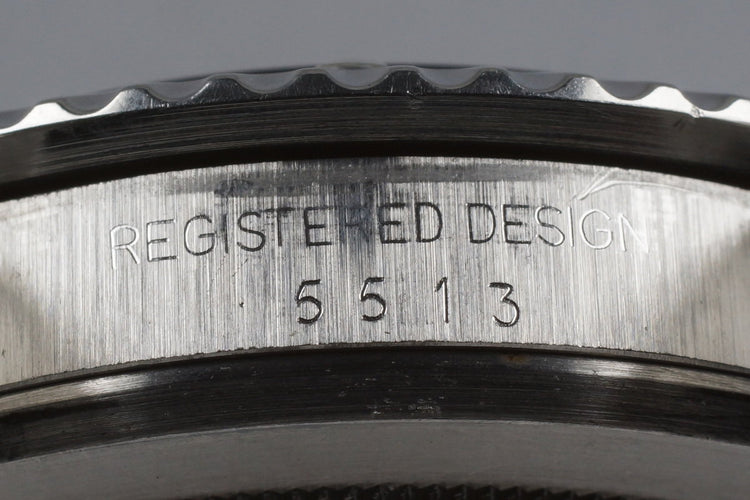 1979 Rolex Submariner 5513 Mark III Maxi Dial