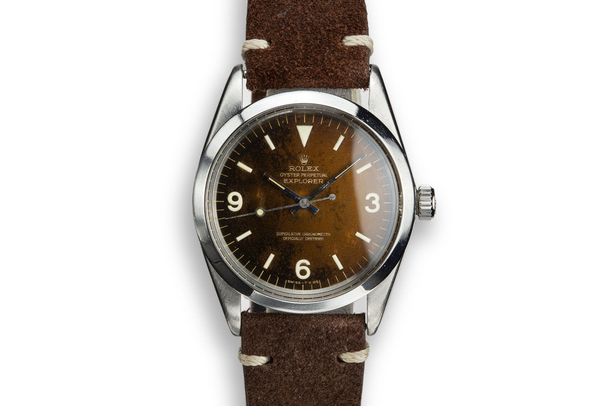 Rolex Explorer 1016 Leather Strap Explorer 1016 Explorer Leather Strap  Leather Strap Rolex Explorer