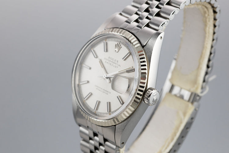 1972 Rolex DateJust 1601 Silver Dial