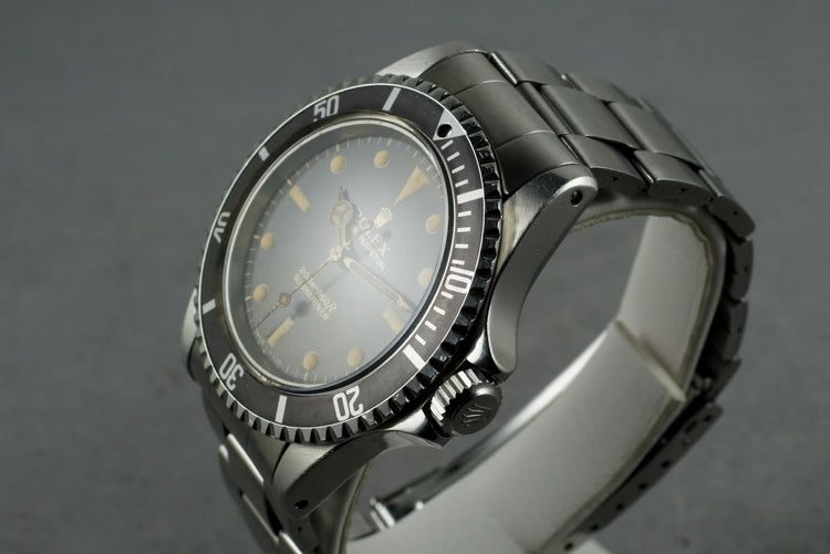1965 Rolex Submariner 5513 with Ultra Gilt Tropical Brown Dial