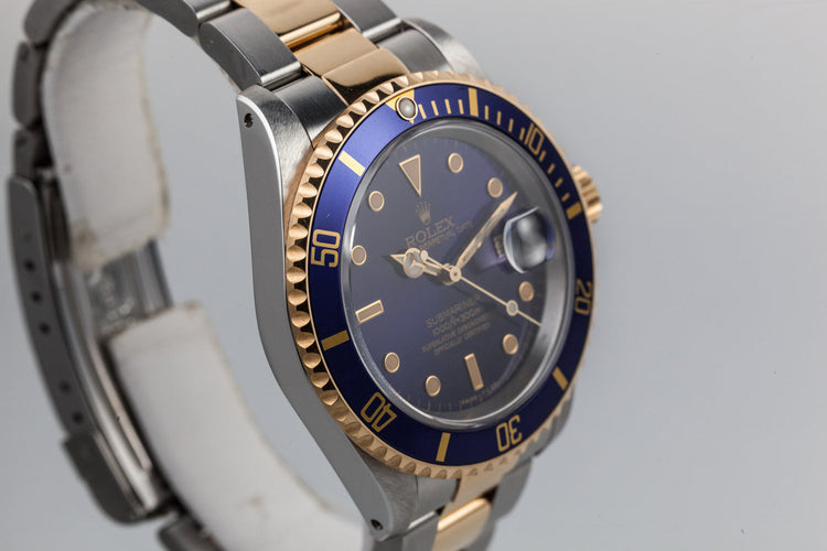 1991 Rolex Two Tone Submariner 16613