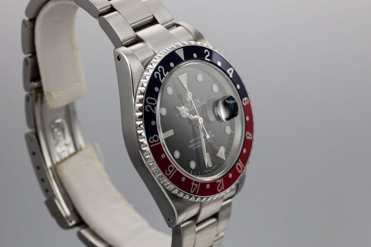 2002 Rolex GMT-Master II 16710 "Pepsi" with Box and Papers