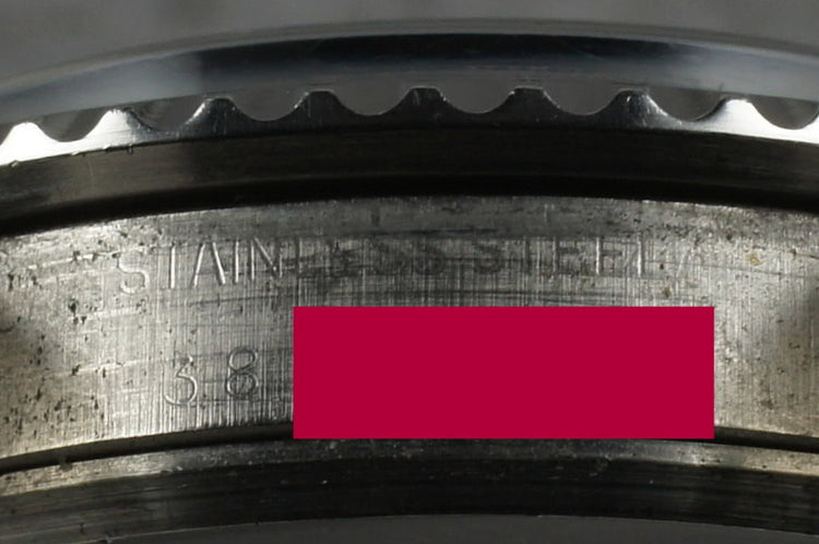 1972 Rolex Red Submariner 1680 Mark V with Faded Fat Font Insert