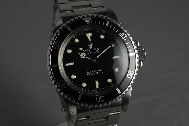 1987 Rolex Submariner 5513