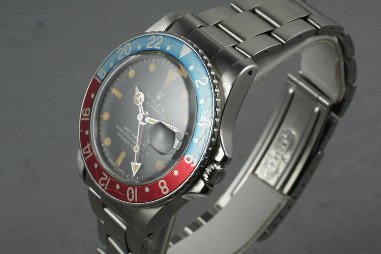 1968 Rolex GMT-Master Ref: 1675 with Mark 1 dial