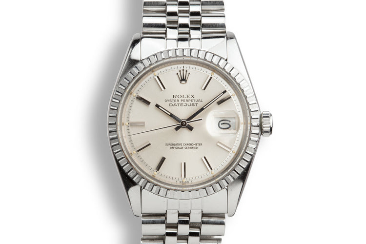 1975 Rolex DateJust 1603 Silver Dial