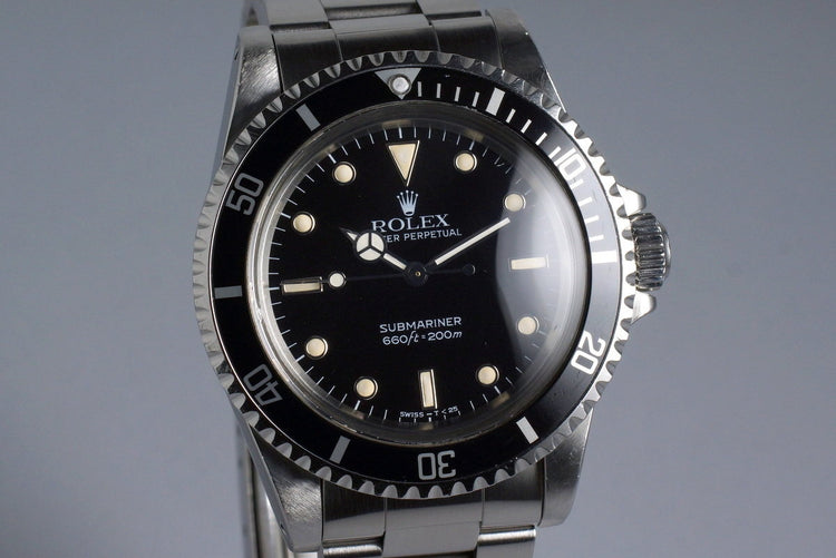 1986 Rolex Submariner 5513