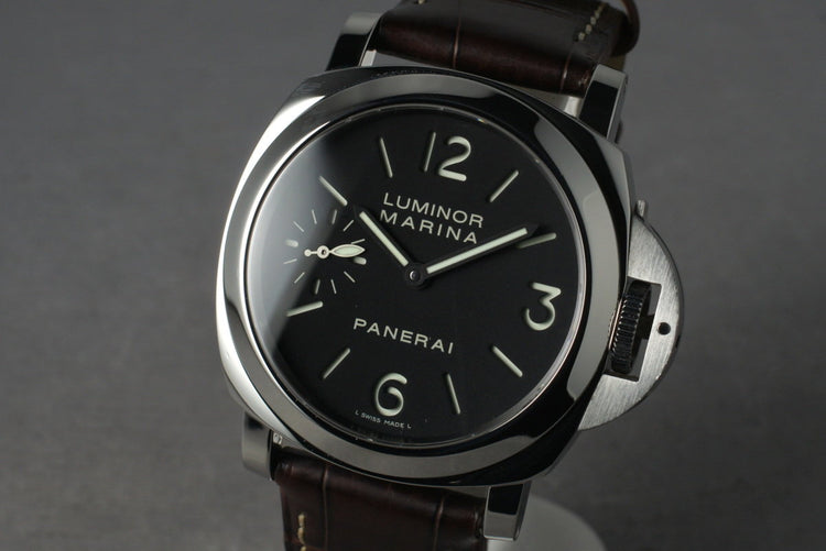 Panerai PAM 111 Marina with Original Receipt