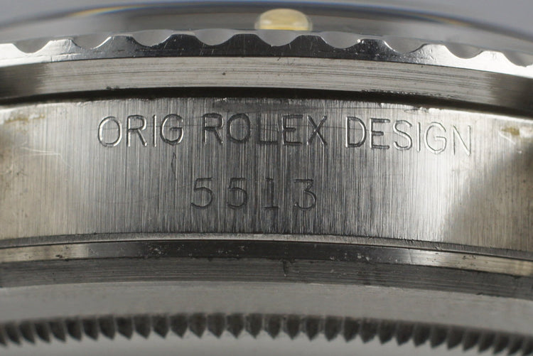 1981 Rolex Submariner 5513 Mark IV Maxi Dial