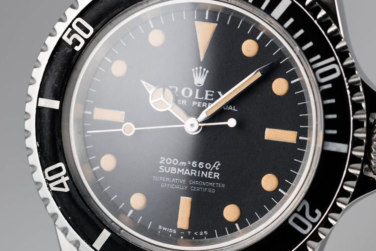 1967 Rolex Submariner 5512 with Meters First Dial