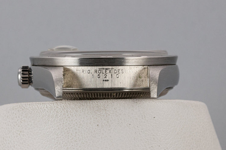 2000 Rolex Date 15210 Blue Dial with Box and Papers