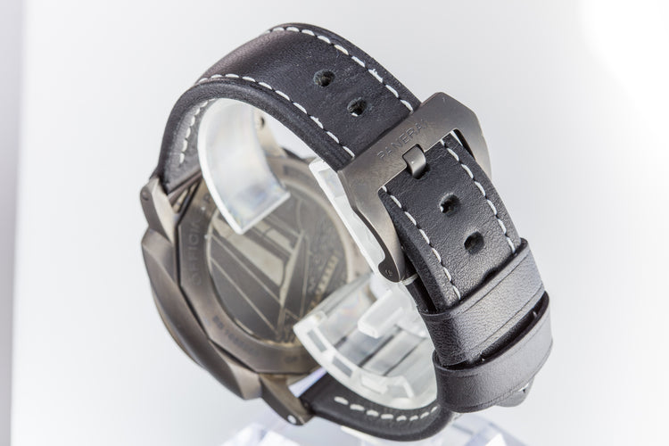 2019 Panerai GMT Lunar Rosa with Box, Booklets, & Card